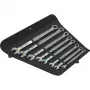 Wera 6007 Joker Imperial 8 dalių kombinacinių veržliarakčių rinkinys, 5/16 inch–3/4 inch, chromo molibdeno plienas, tekstilinis dėklas 05020385001