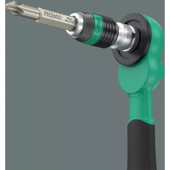 Wera 8100 SA 15 Zyklop reketas 1/4 inch su pasukama galvute ir Kraftform rankena 05005542001