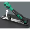 Wera 8100 SA 15 Zyklop reketas 1/4 inch su pasukama galvute ir Kraftform rankena 05005542001