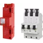 DEHN SET 3 DSH ZP B2 LSG TT + 1x DSHU 909657 žaibo srovės ir viršįtampių ribotuvų rinkinys