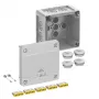 Spelsberg Abox Pro 040-2.5² IP66 jungiamasis elektros dėžutė, 5 polių, pilka 40243001