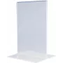 MAGNETOPLAN HOLTZ akrilinis stalinis laikiklis DIN A3 portretinis Crystal Clear dvipusis 297 x 420 mm (43115)