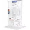 MAGNETOPLAN HOLTZ akrilinis stalinis laikiklis DIN A3 portretinis Crystal Clear dvipusis 297 x 420 mm (43115)
