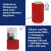 magnetoplan magnetoTray big 1227706 raudonas rašiklių laikiklis