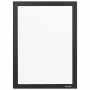 magnetoplan magnetofix informacinis rėmelis DIN A4, juodas, atidaromas, dvipusis, savaiminio klijavimo 1131912