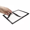 magnetoplan magnetofix informacinis rėmelis DIN A4, juodas, atidaromas, dvipusis, savaiminio klijavimo 1131912