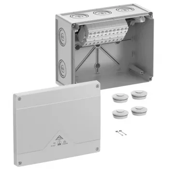 SPELSBERG Abox Pro SL-16² jungiamoji dėžutė, IP66/IP67/IP69, 16 mm², 5 polių, pilka 41644001