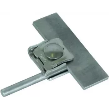 DEHN Seam Clamp 365031, skirta Rd 8-10 mm, nerūdijantis plienas V2A, 100 kA apsauga nuo žaibo