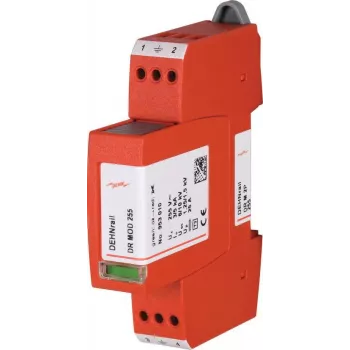 DEHNrail DR M 2P 255 2 polų 2 tipo viršįtampių ribotuvas, 255 V AC, 40 kA, DIN bėgiui 953200