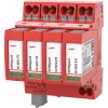 DEHN DEHNguard MP TNS 275 FM 2 tipo viršįtampių ribotuvas, 4 poliai, 275V, 40kA, DIN bėgiui 942405