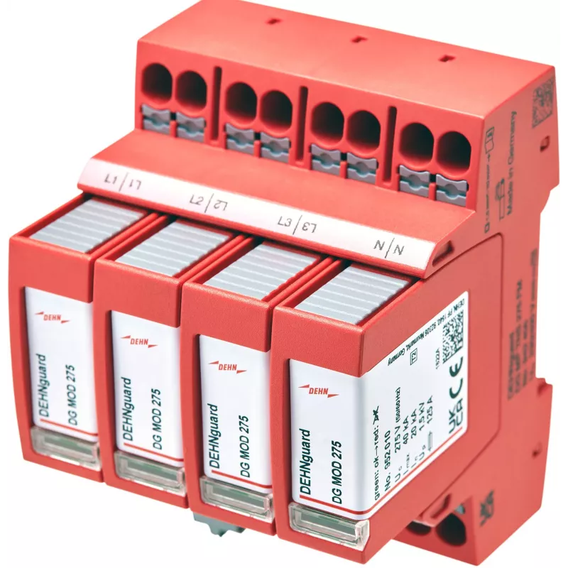 DEHN DG MP TT 275 2 tipo viršįtampių apsaugos įtaisas 3+1 (942310)