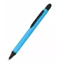 ONLINE SCHREIBGERÄTE ALU Stylus tušinukas su ekrano pieštuku, mėlynas, sukamas, vidutinis antgalis, integruotas ekrano pieštukas talpiniams jutikliniams ekranams 32118/3D