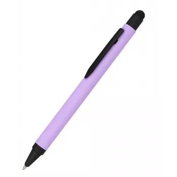 ONLINE SCHREIBGERÄTE aliumininis tušinukas su stiliumi, violetinis, mėlyni rašalai (32120/3D)