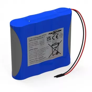 Ansmann Li-Ion akumuliatorių paketas 2S2P 7,2V 5100mAh 4x 18650 su kabeliu ir BMS