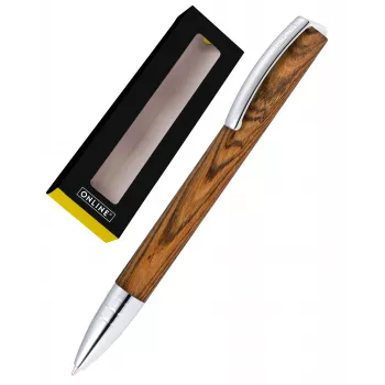 ONLINE Schreibgeräte Vision Nature Walnut tušinukas – juodas rašalas 36123
