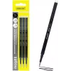 ONLINE magiXX gelinis tušinuko šerdis juodas 0,7 mm, 3 vnt. pakelis 40161/3