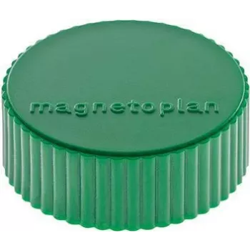 MAGNETOPLAN HOLTZ Discofix apvalus magnetas Magnum, žalias, pilno branduolio feritas, laikymo jėga 2,0 kg 1660005