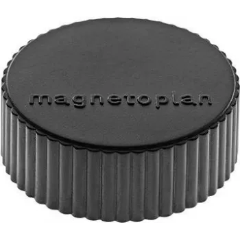 magnetoplan Discofix apvalus magnetas magnum, juodas su pilno branduolio feritu, laikymo jėga apie 2,0 kg (1660012)