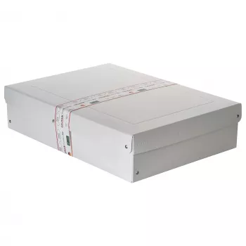FALKEN PURE dokumentų saugojimo dėžė 1250 lapų, balta, 32,0 x 44,0 x 10,0 cm, 22002168000F
