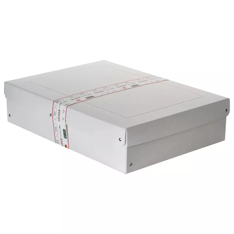 FALKEN PURE dokumentų saugojimo dėžė 1250 lapų, balta, 32,0 x 44,0 x 10,0 cm, 22002168000F