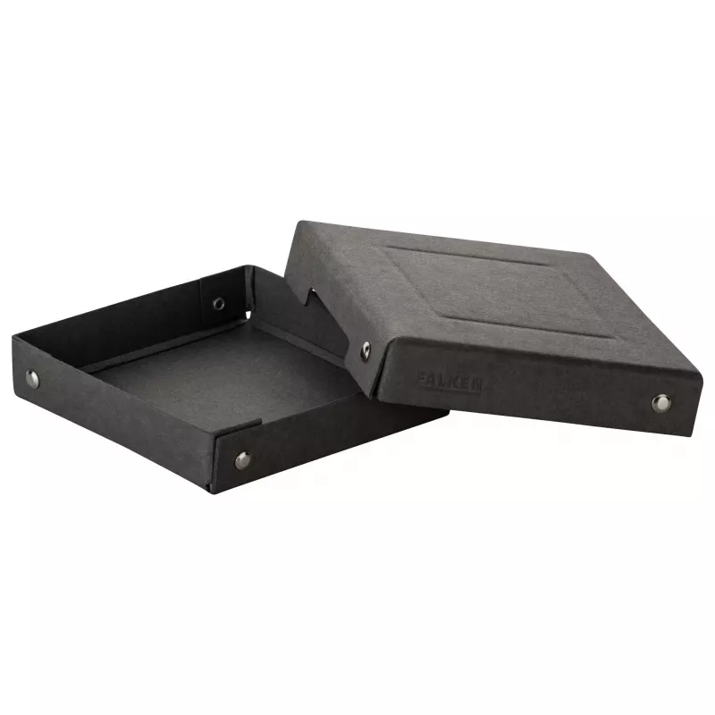 FALKEN PURE 120x120 mm dėžutė laikymui, 310 lapų, juoda 22001736000F