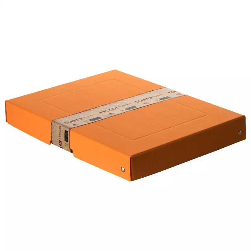 FALKEN PURE dokumentų dėžė 500 lapų pastelinės oranžinės spalvos 24,0 x 32,0 x 4,0 cm 22001832000F