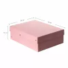 FALKEN PURE dokumentų saugojimo dėžė 1250 lapų pastelinės rožinės spalvos 24,0 x 32,0 x 10,0 cm 22001888000F
