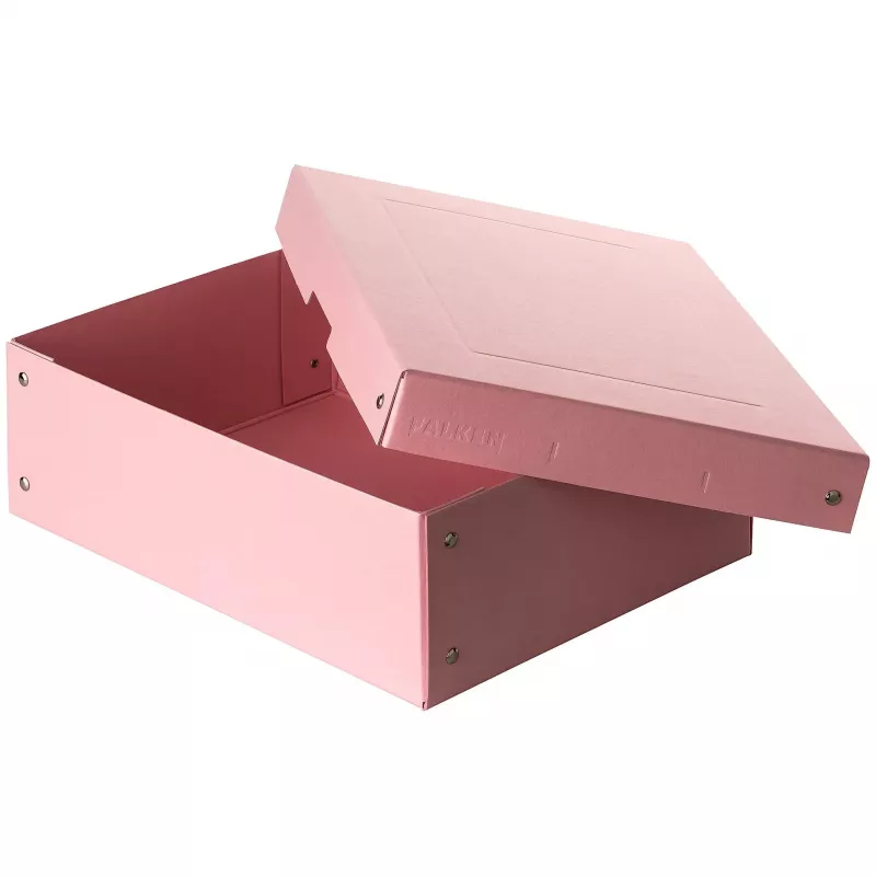 FALKEN PURE dokumentų saugojimo dėžė 1250 lapų pastelinės rožinės spalvos 24,0 x 32,0 x 10,0 cm 22001888000F