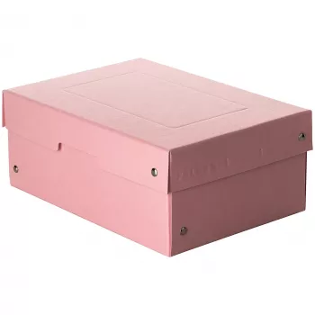 FALKEN PURE dokumentų saugojimo dėžė 1250 lapų pastelinės rožinės spalvos 18,0 x 25,0 x 10,0 cm, 1 vnt. 22001896000F