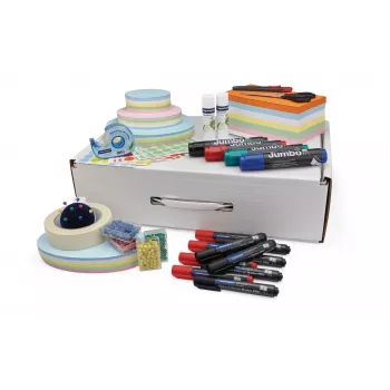 MAGNETOPLAN HOLTZ Trainer Basic Set, kartoninė dėžė su 2 800 dalių, identiškas moderavimo rinkiniui 11115 (11000)