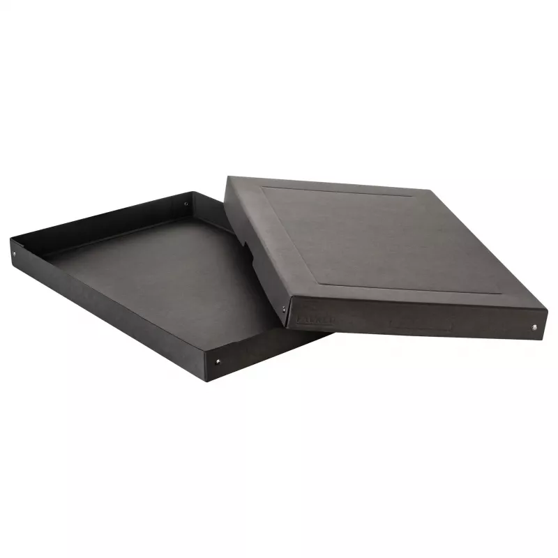 FALKEN PURE dokumentų saugojimo dėžė 500 lapų, juoda, 32,0 x 44,0 x 4,0 cm, 22001680000F