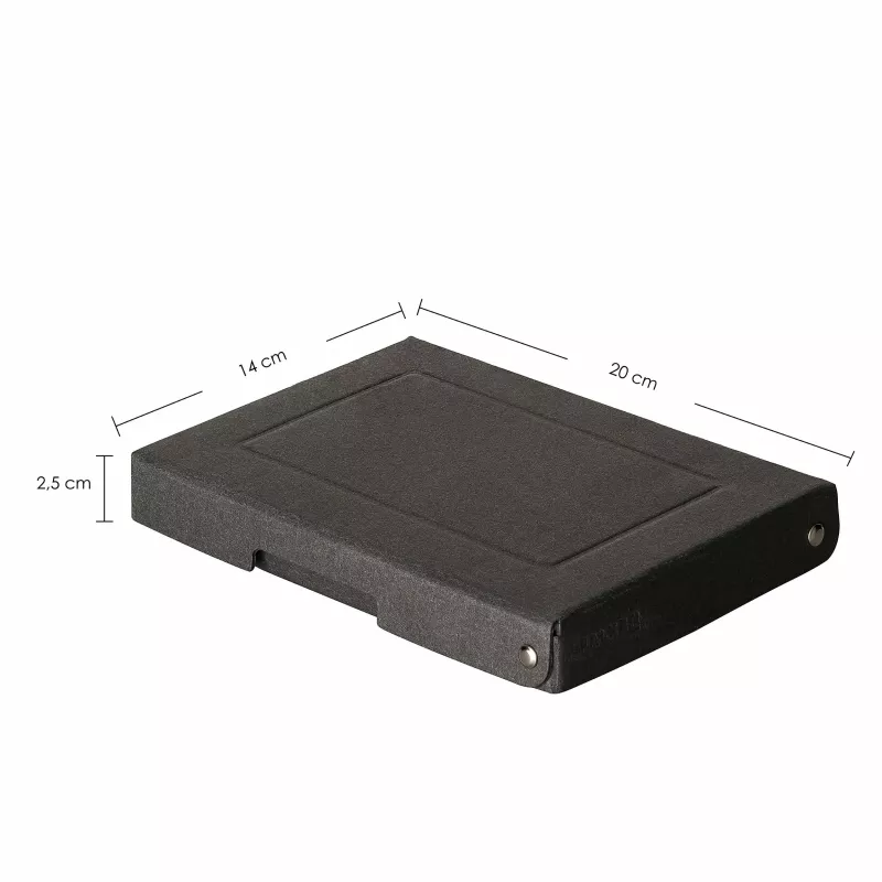 FALKEN PURE dokumentų dėžutė 190x130 mm juoda 310 lapų 22001760000F