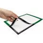 MAGNETOPLAN HOLTZ magnetofix informacinis rėmelis DIN A4, žalias, atverčiamas dvipusis, lipnus 1131905