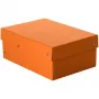 FALKEN PURE dokumentų laikymo dėžė 1250 lapų pastelinės oranžinės spalvos 18,0 x 25,0 x 10,0 cm, 1 vnt. (22001848000F)