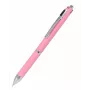ONLINE 4 spalvų tušinukas Multipen Rose, raudona/mėlyna/juoda/pilka 32075/3D