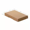 FALKEN PURE dokumentų dėžutė 310 lapų, natūraliai rudos spalvos, 12,0 x 18,5 x 2,5 cm, 1 vnt. 22001824000F