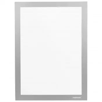 Magnetoplan Info Frame magnetofix DIN A3 sidabrinis, atverčiamas dvipusis savaiminio klijavimo rėmelis 1132032