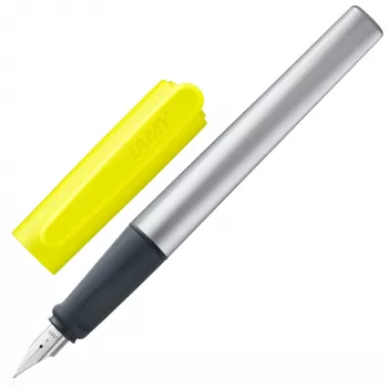 LAMY nexx plunksnakotis neoninės geltonos/sidabrinės spalvos A (pradedantiesiems)