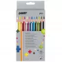 LAMY plus trikampio formos spalvoti pieštukai, 12 vienetų kartono dėkle, ergonomiškos trikampės formos, matinio paviršiaus, įvairių spalvų (1222007)
