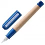 LAMY abc mėlyna plunksnakotė vaikams, kairiarankiams skirta smaigalio dalis, ergonomiška rankena, klevo medienos korpusas 1216661