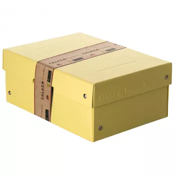 FALKEN PURE dokumentų dėžė 1250 lapų pastelinė geltona 18,0 x 25,0 x 10,0 cm, 1 vnt. 22001944000F