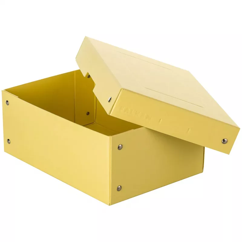 FALKEN PURE dokumentų dėžė 1250 lapų pastelinė geltona 18,0 x 25,0 x 10,0 cm, 1 vnt. 22001944000F