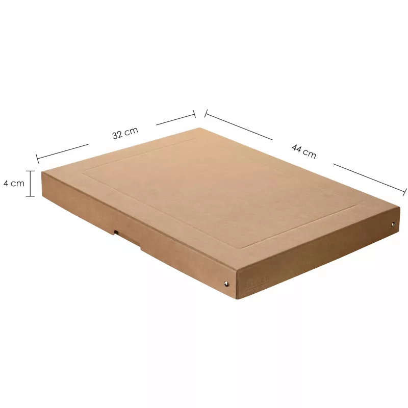 FALKEN PURE dokumentų saugojimo dėžė 500 lapų ruda 32,0 x 44,0 x 4,0 cm 22001776000F