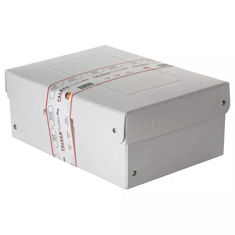 FALKEN PURE dokumentų laikymo dėžė 1250 lapų balta 18,0 x 25,0 x 10,0 cm 22002200000F