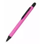 ONLINE SCHREIBGERÄTE ALU Stylus tušinukas su capacitive stiliumi, rausvas, mėlynas rašalas, aliumininis korpusas, ištraukiamas, papildomas, 1 vnt. (32117/3D)