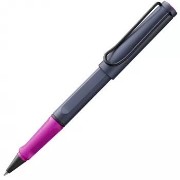 LAMY safari apvalaus galo rašiklis Pink Cliff mėlynu rašalu Medium 1238378