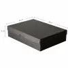FALKEN PURE daiktų dėžė 14,0 L juoda 32 x 44 x 10 cm (1 vnt.) 22001688000F