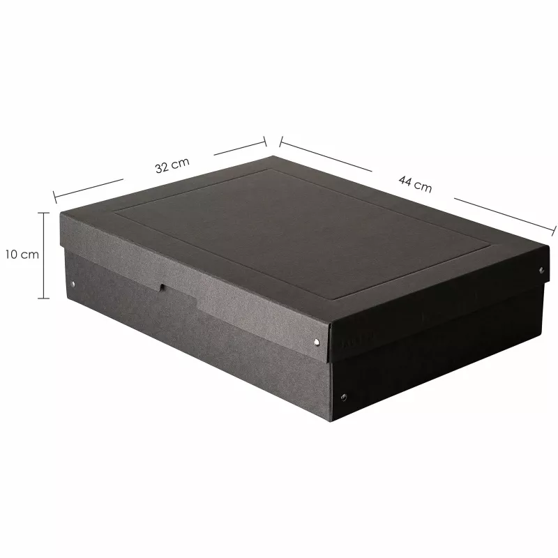 FALKEN PURE daiktų dėžė 14,0 L juoda 32 x 44 x 10 cm (1 vnt.) 22001688000F