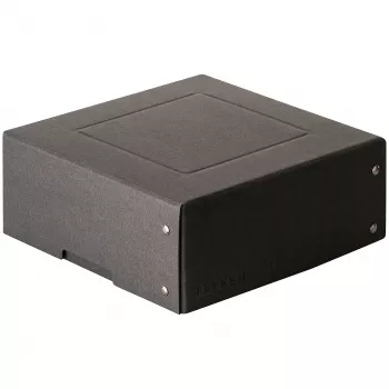 FALKEN PURE dokumentų dėžė 200x200mm, skirta 1050 lapams, juoda, 21x21x8,5 cm 22001752000F