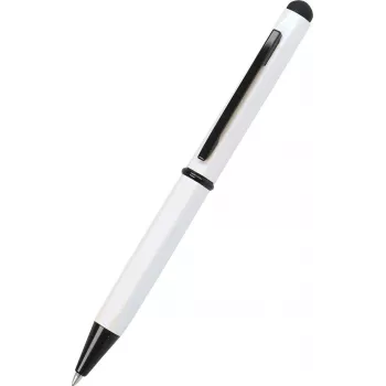 ONLINE SCHREIBGERÄTE Hexagon Stylus tušinukas su Capacitive stiliumi, baltas korpusas, mėlynas rašalas, 1 vnt. (21031/3D)